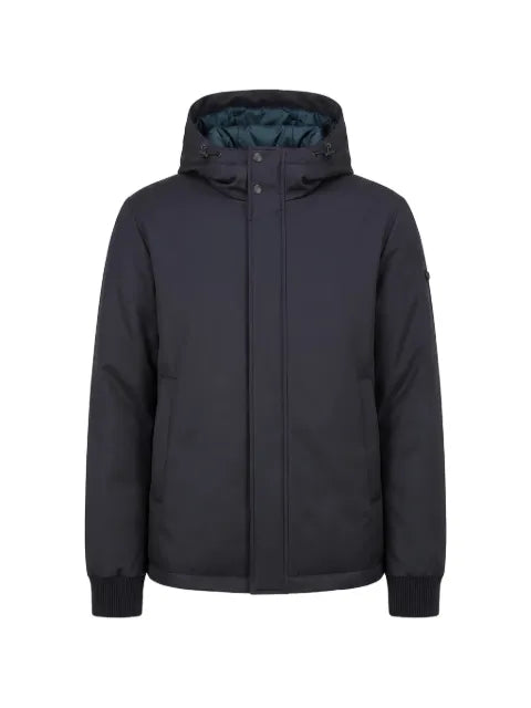 Peserico hooded zip-up jacket