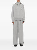 Noir Kei Ninomiya embroidered zip-up hoodie