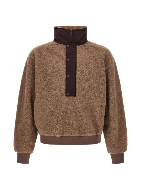 ENTIRE STUDIOS fleece panelled sweatshirt