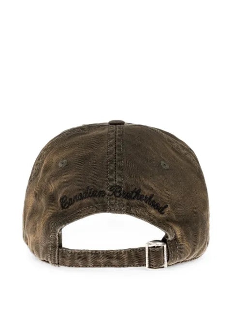 DSQUARED2 logo-embroidered distressed-finish baseball cap