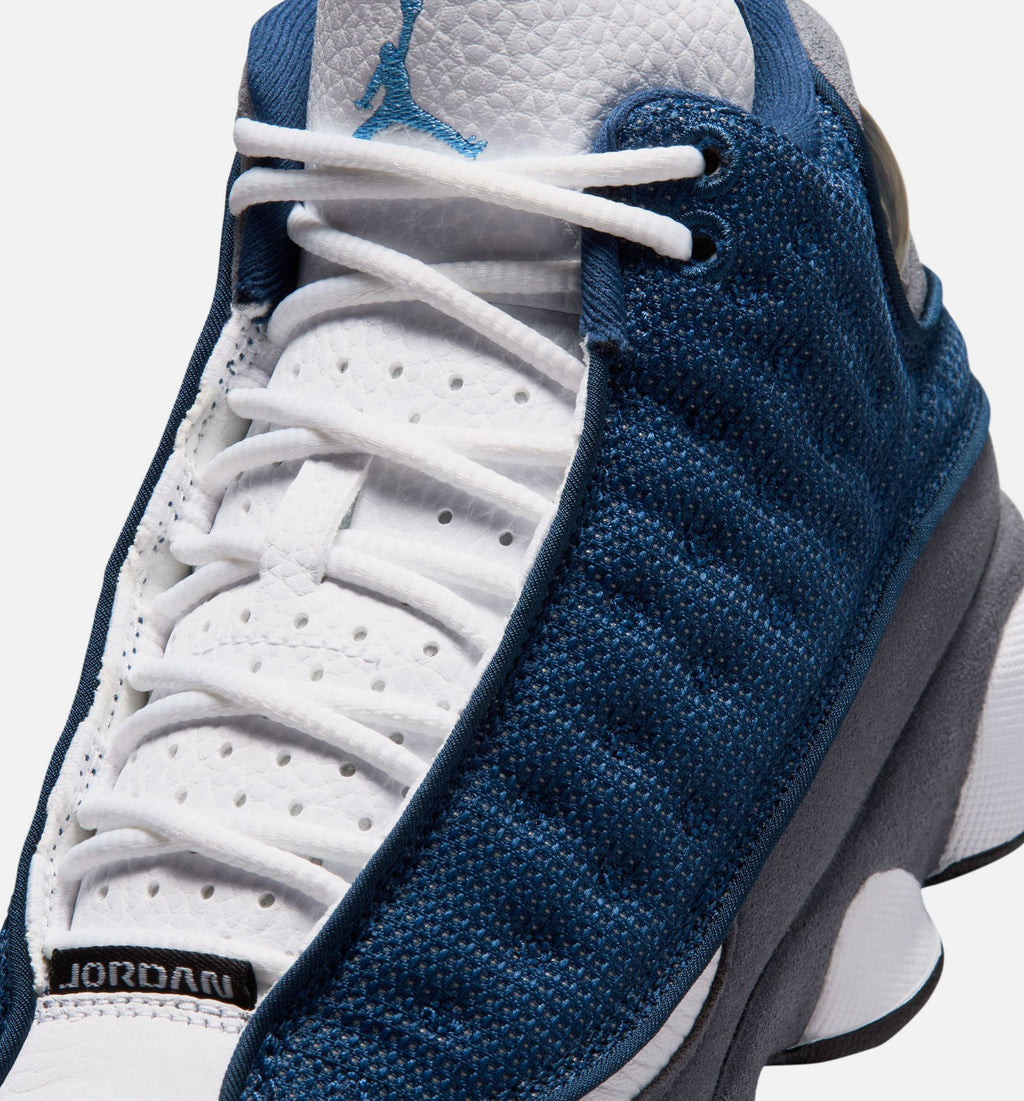 Air Jordan 13 Retro Navy and Flint Grey Grade School Lifestyle Shoe