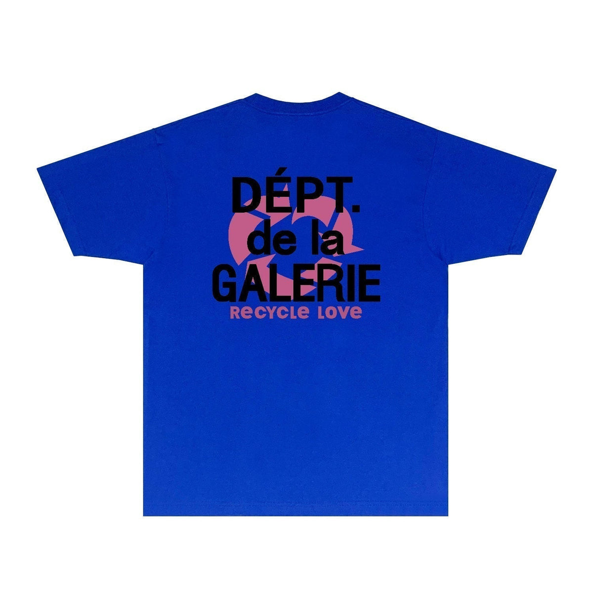 Gallery Dept T Shirt Retro Printed Loose Short-Sleeved Shirt