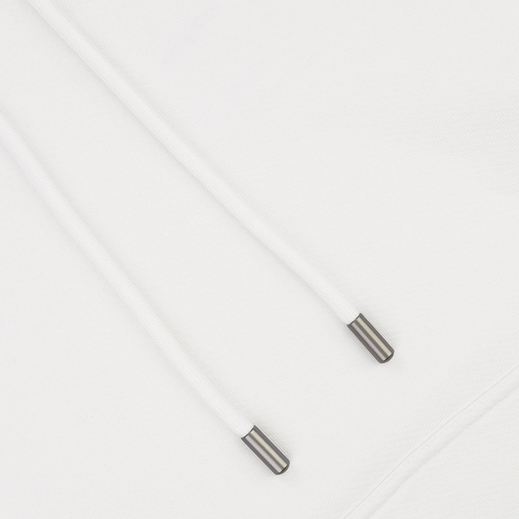 White Pixel Diagonal Skate Hoodie