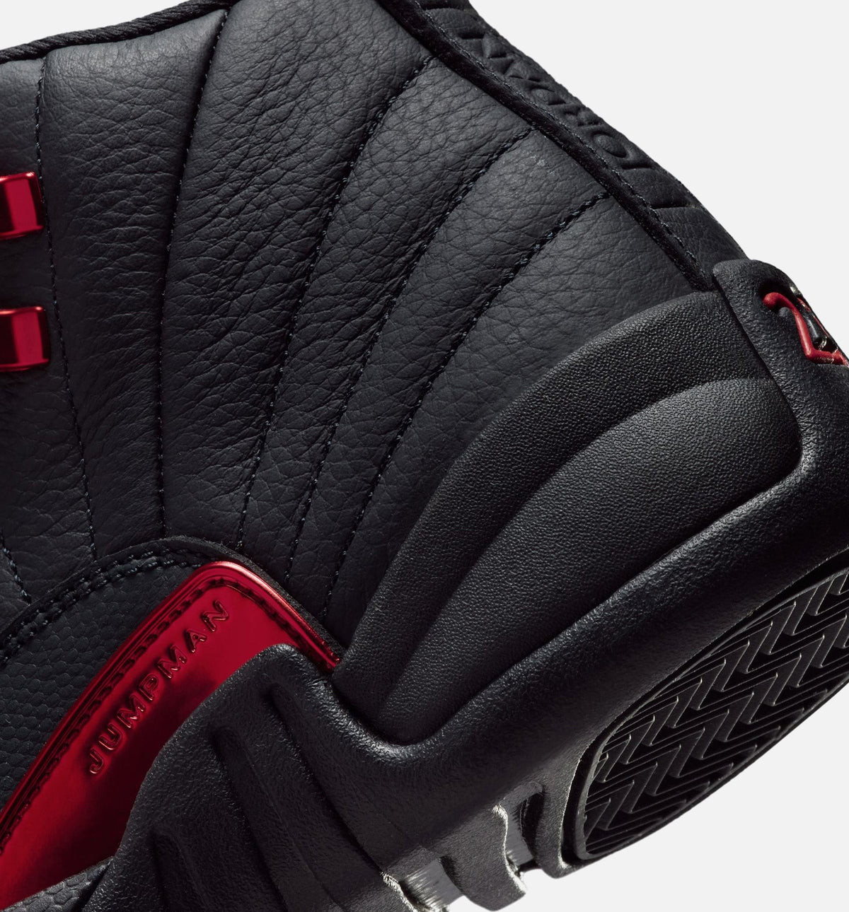Air Jordan 12 Retro Bloodline Big Kids' Sneakers - Black / Varsity Red