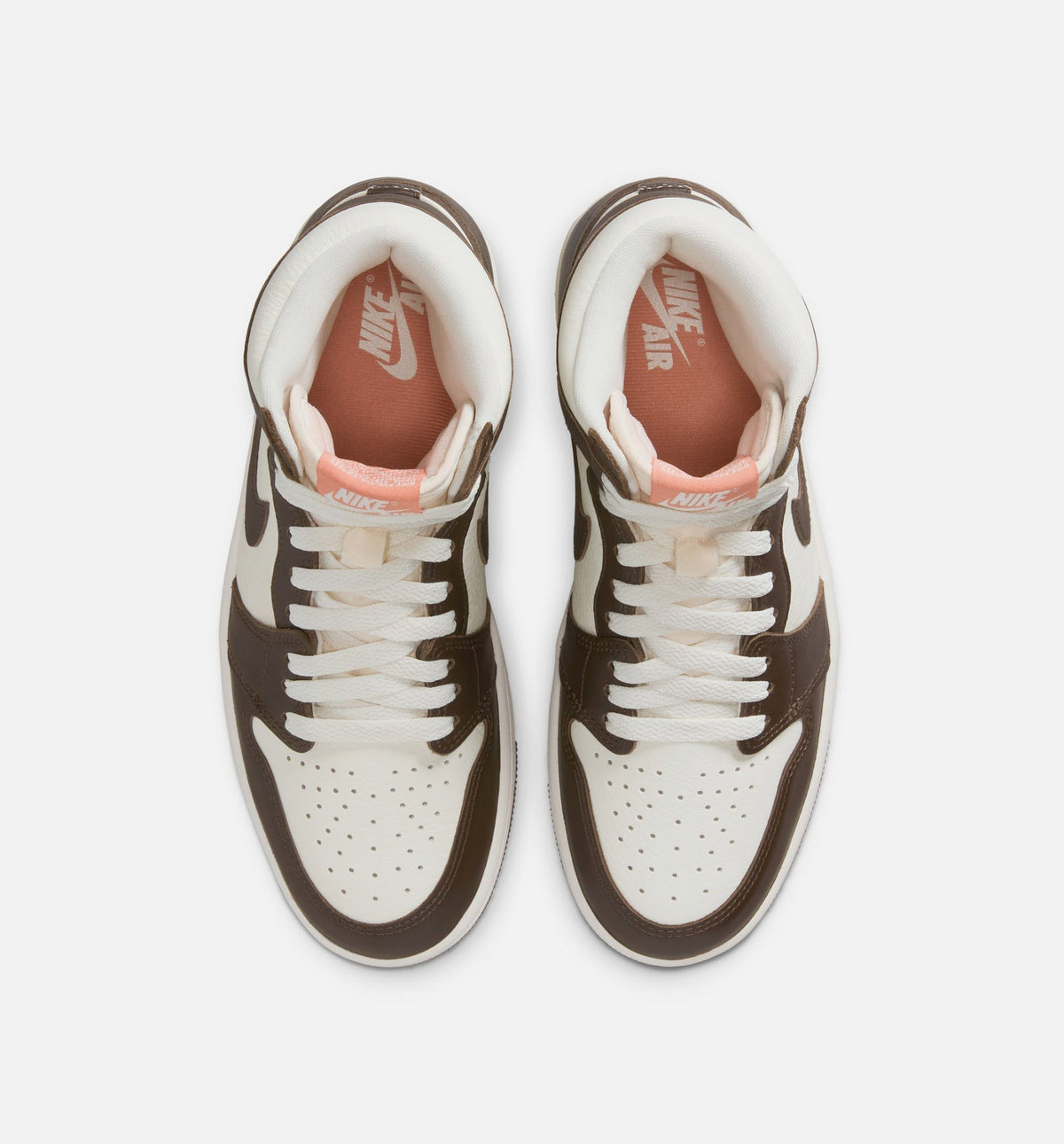 Air Jordan 1 Retro High OG Women's Shoes - Baroque Brown/Light Madder Root