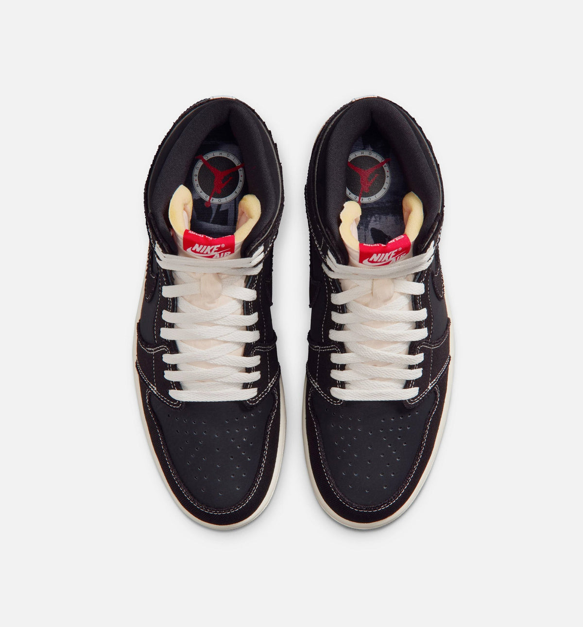 Air Jordan 1 Retro High OG Flight Club Men's Sneakers | Black/University Red/Sail/Gum
