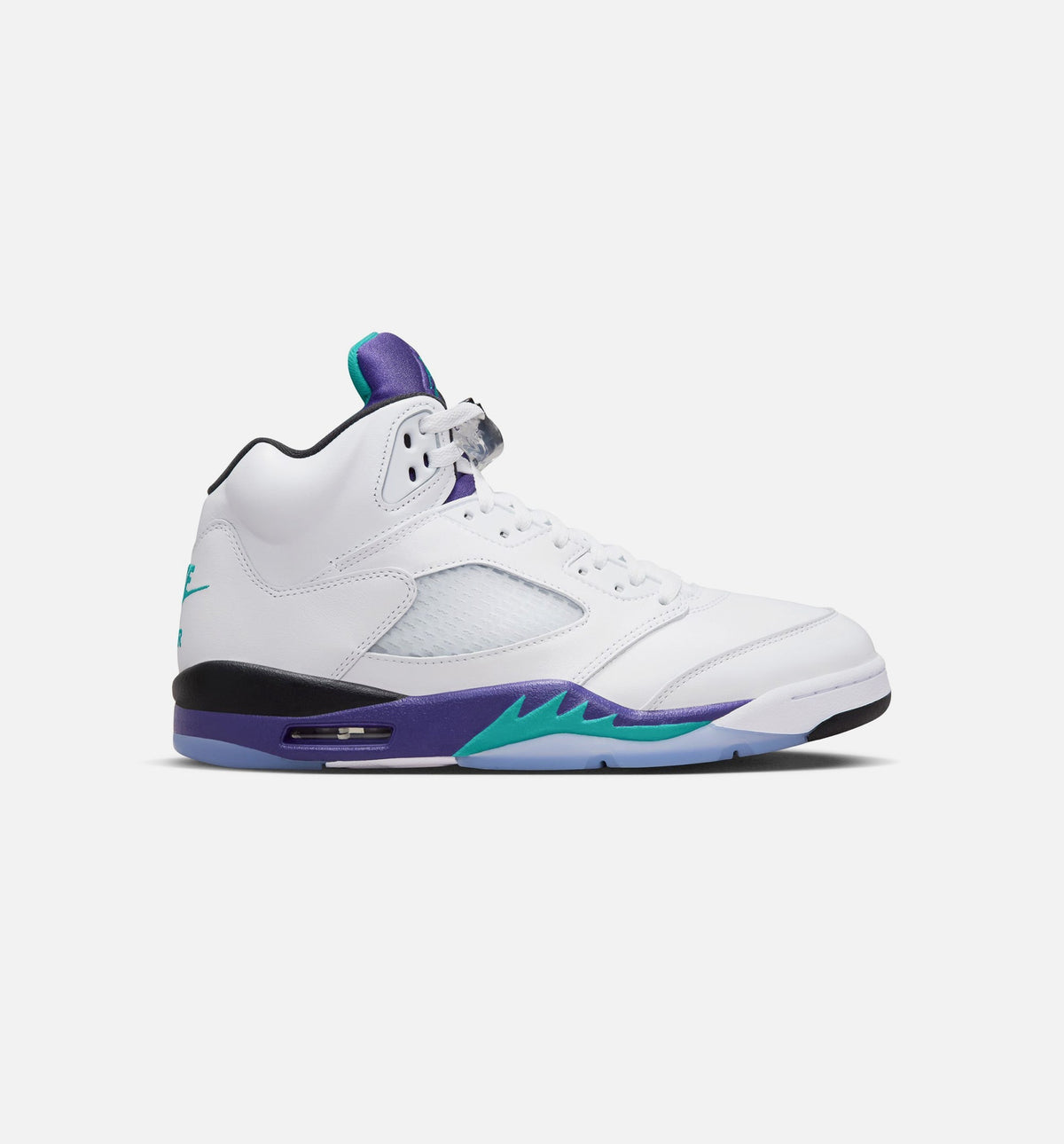 Air Jordan 5 Retro "Grape" Men's Shoe – White/New Emerald/Grape Ice/Black