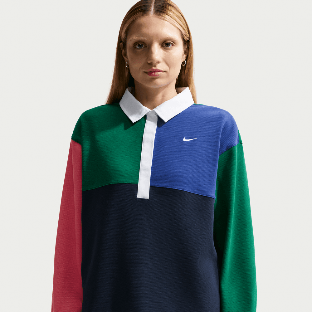 Wmns Nike Sportswear Oversized Long-Sleeve Polo