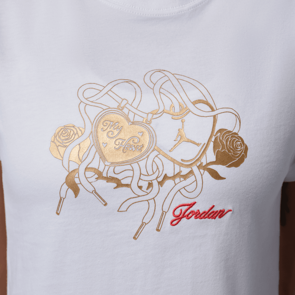 Wmns Air Jordan Brooklyn Short Sleeve Graphic Tee