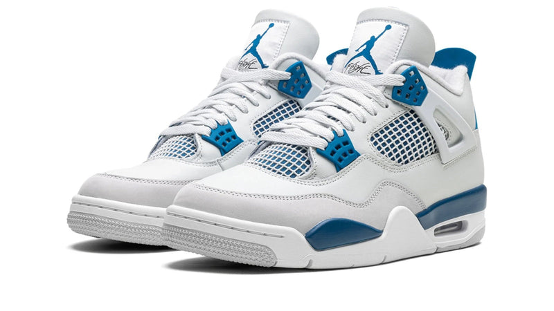 Air Jordan 4 OG 'Military Blue' – The Rarest AJ4 Colorway in White, Military Blue & Fire Red