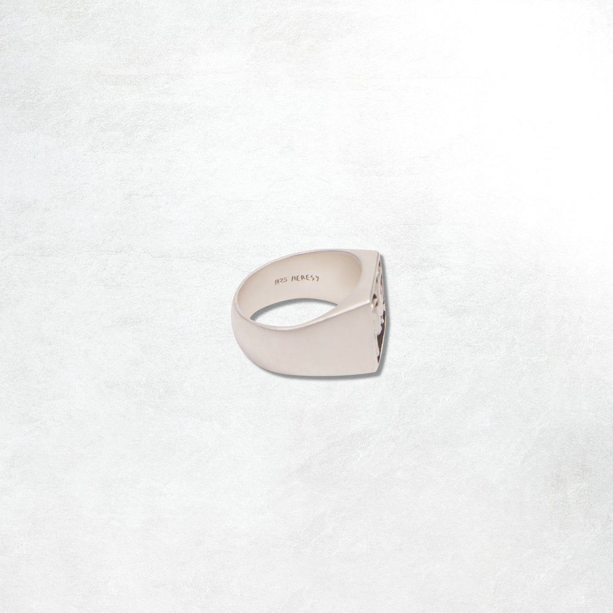 Heresy Strange Beast Ring: Silver