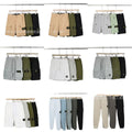 Stone Island Compass Patch Pants Men Cargo Shorts & Cotton Sweatpants