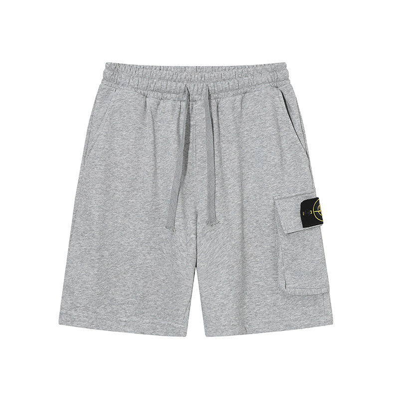 Stone Island Compass Patch Pants Men Cargo Shorts & Cotton Sweatpants