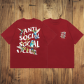 ASSC Red Tee – Hummingbird Print