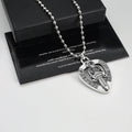 Chrome Hearts letter holy sword pendant