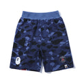 Bathing Ape Shorts Summer Large Size Loose Cropped Pants Camouflage Blue Fashion Shorts