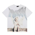 Mixed Emotion Sitting Cherub Retro Graphic Tee