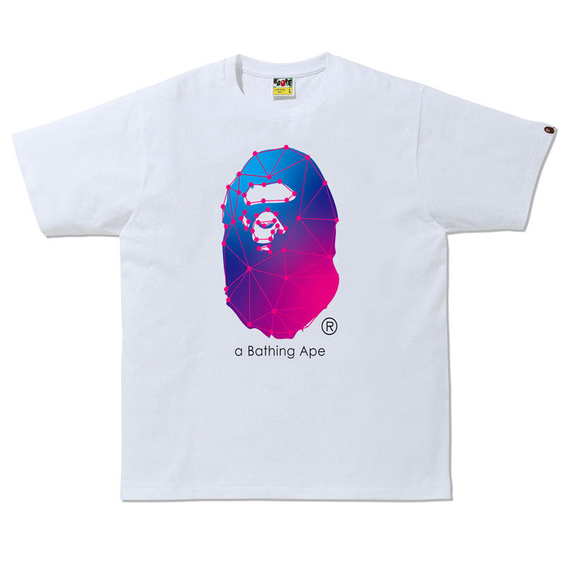 Bape Baby Milo Multi‑Print Graphic Oversized Tee Streetwear Unisex