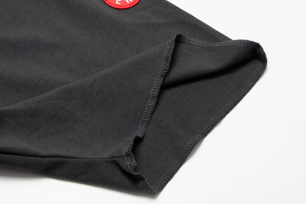 Cav Empt Washed Cross Patch Short Sleeve Crew Neck T-Shirt Unisex