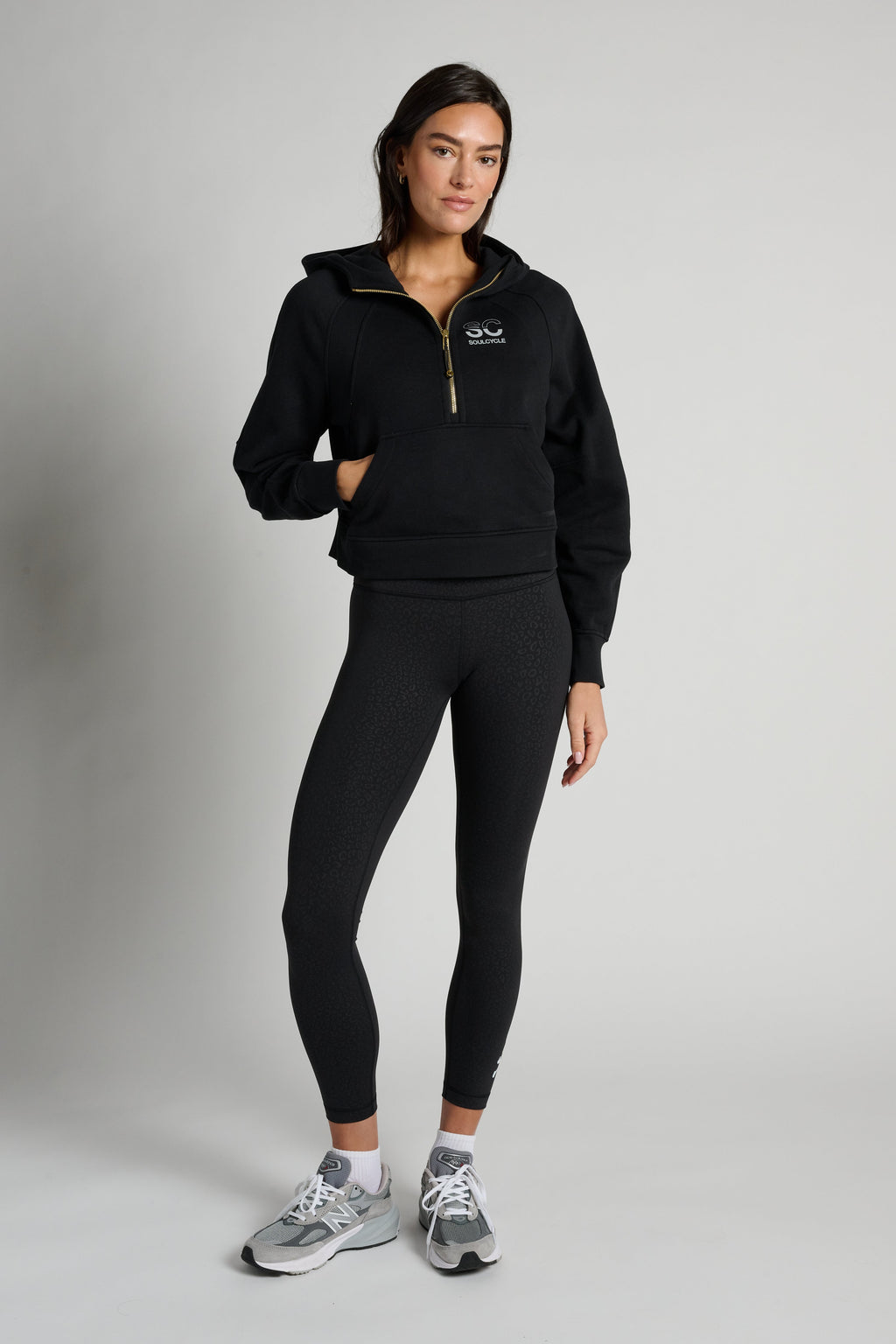 Scuba Oversized Half-Zip Hoodie