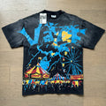 VALE USA Carnival Graphic T-Shirt - Charcoal Gray