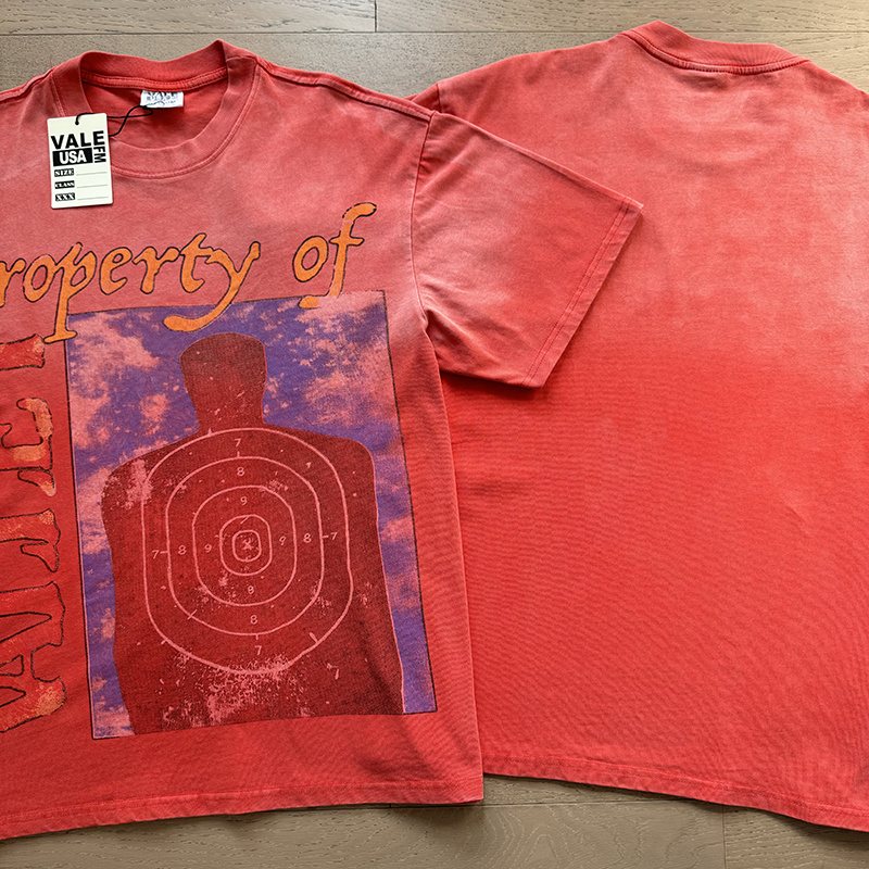 VALE USA Washed Graphic T-Shirt