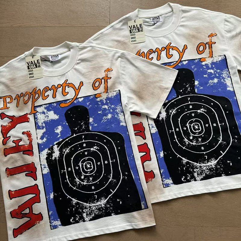 VALE USA Washed Graphic T-Shirt