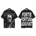 Godspeed Skull Figure Graphic T-Shirt