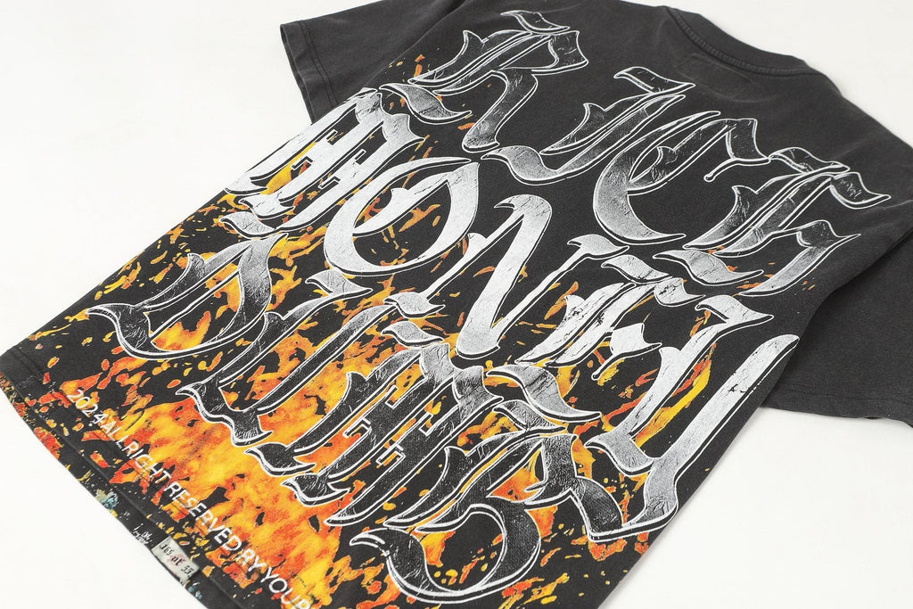 Godspeed Rich Money Drugs Graphic T-Shirt
