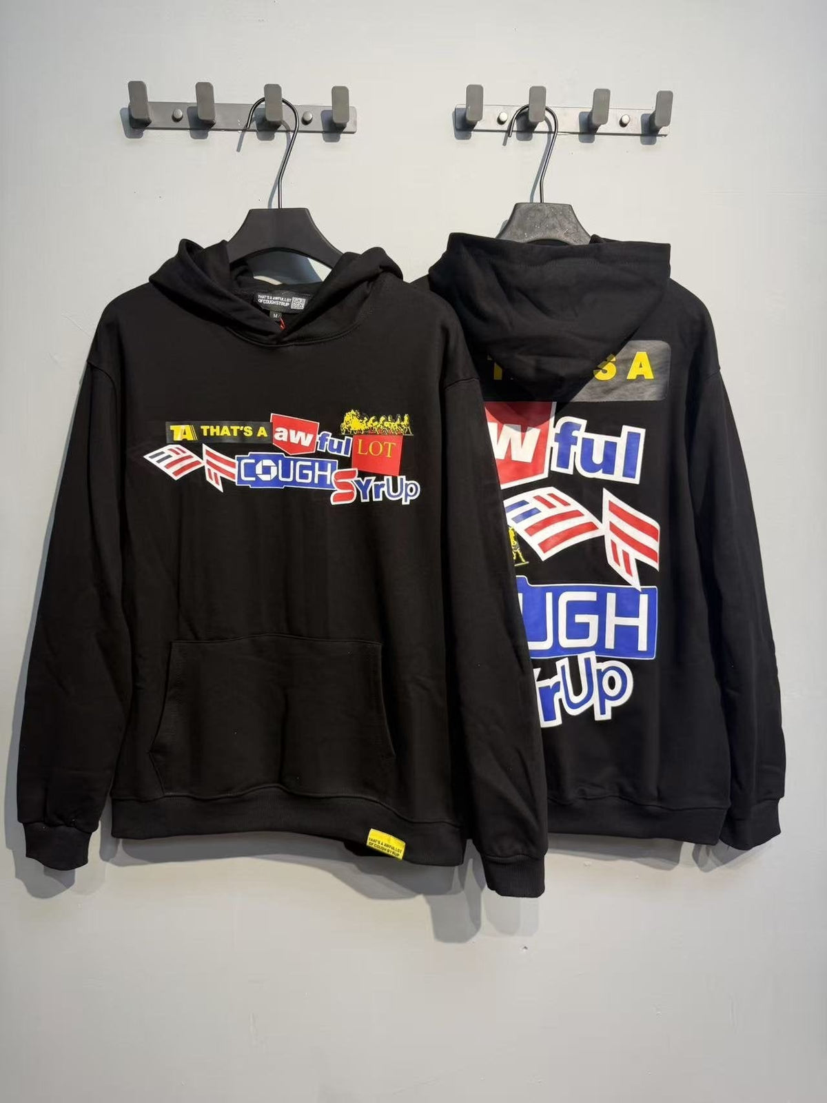 THAT'S A AWFUL LOT OF COUGH SYRUP Star Graphic Hoodie
