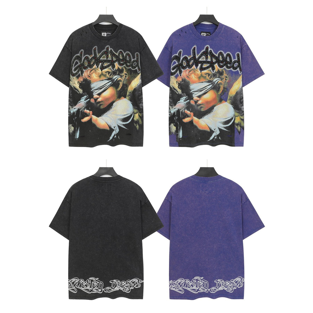 Godspeed Manifested Dreams Angel Graphic T-Shirt