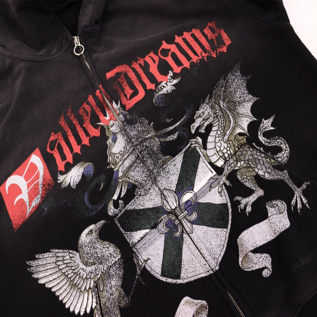VALE USA Guardian Graphic Zip Hoodie and Jogger Set