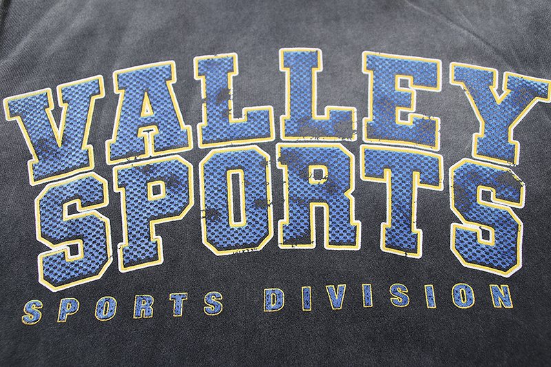 VALE USA Sports Division Graphic T-Shirt - Charcoal