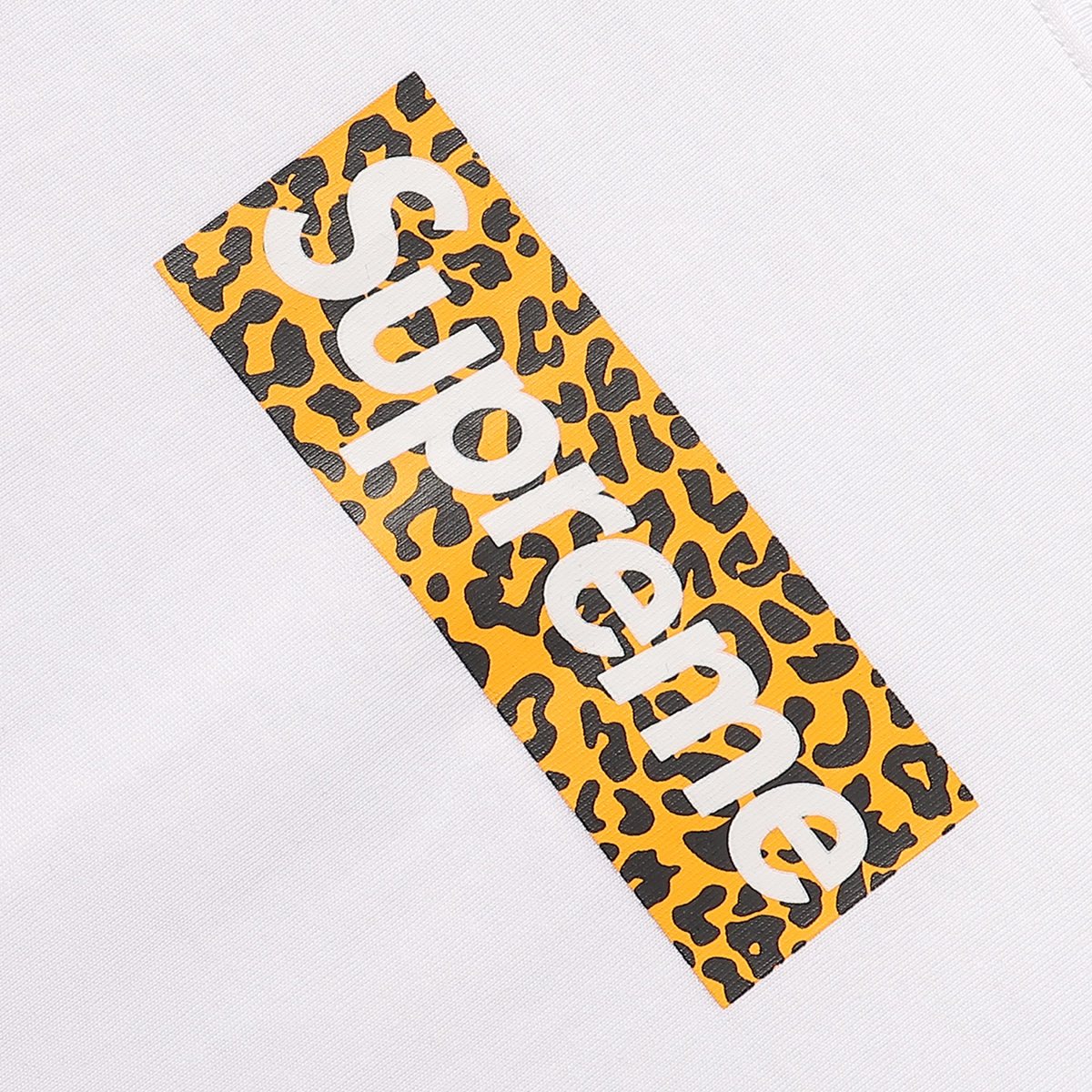 Supreme Leopard Shanghai Graphic Short-Sleeve T-Shirt