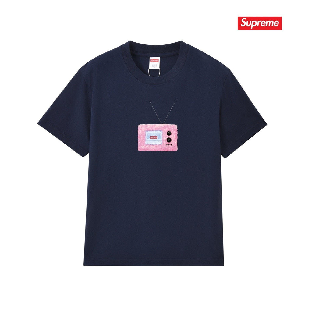 Supreme Pink TV Graphic T-Shirt