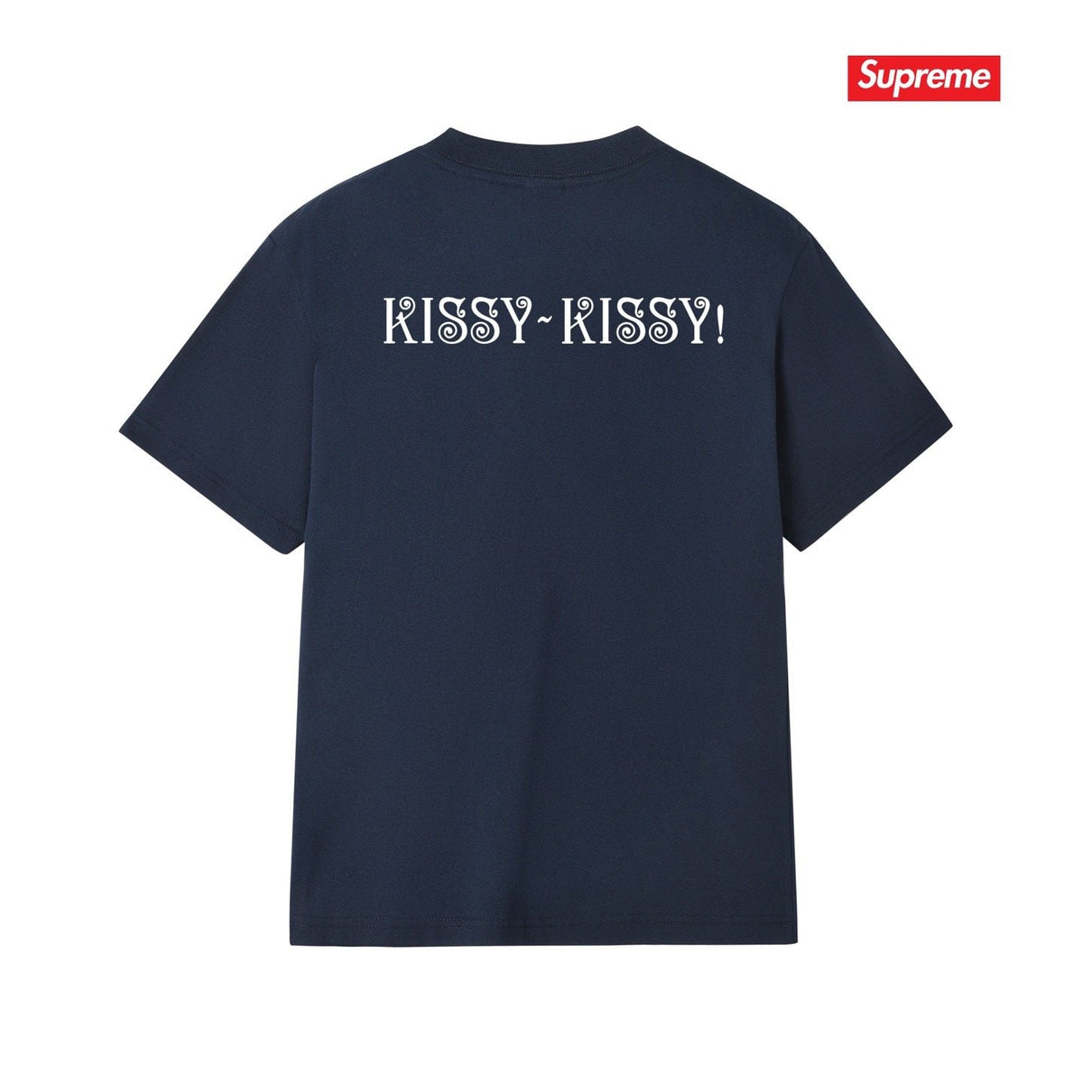 Supreme Chest Graphic Back Print T-Shirt