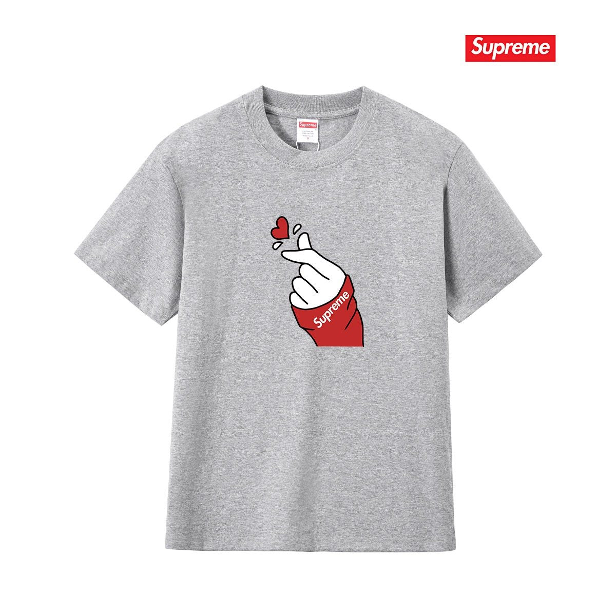 Supreme Finger Heart Graphic T-Shirt