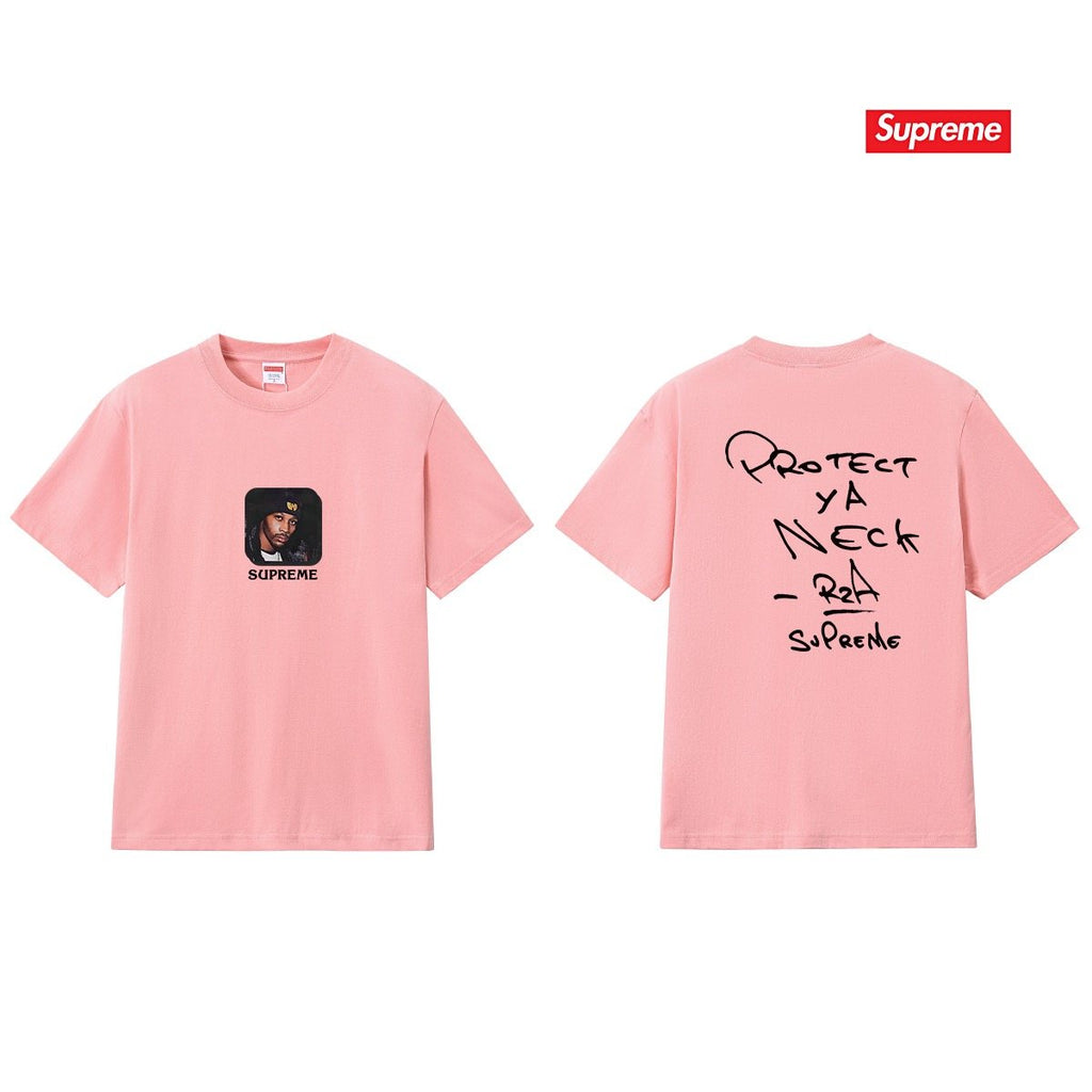 Supreme Protect Ya Neck RZA Portrait Graphic T-Shirt