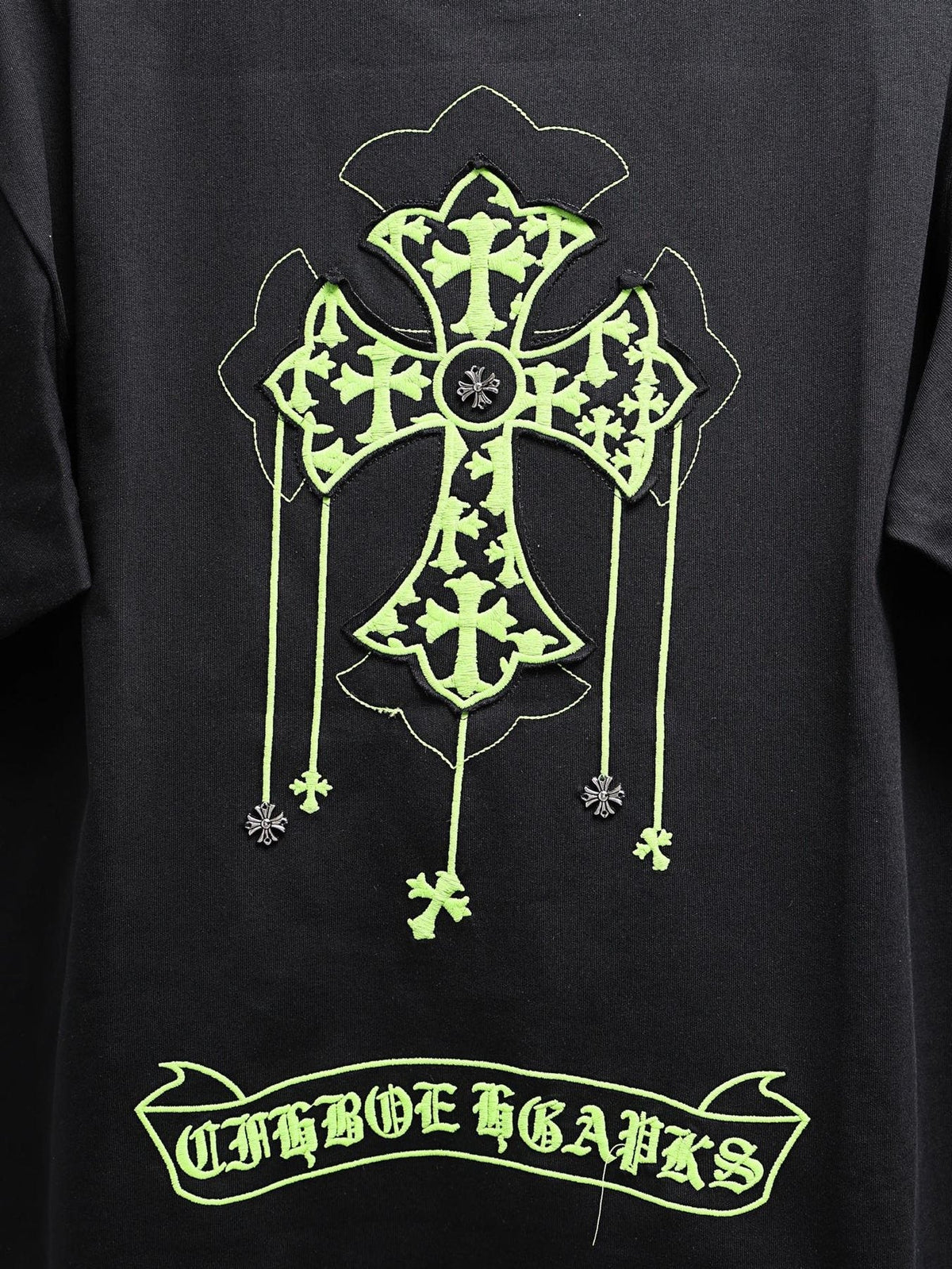 Chrome Hearts Cross Graphic Short-Sleeve T-Shirt