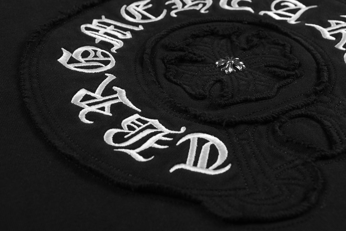 Chrome Hearts Horseshoe Graphic Crewneck Sweatshirt