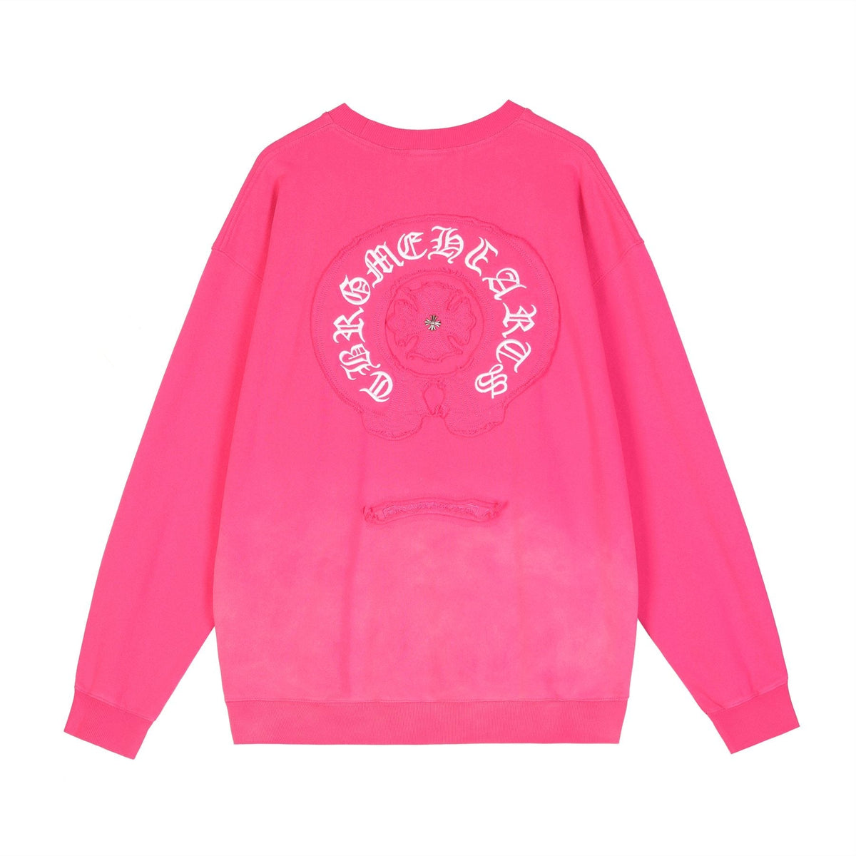 Chrome Hearts Horseshoe Graphic Crewneck Sweatshirt