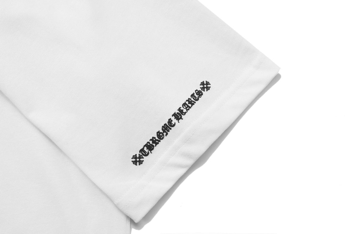 Chrome Hearts Sanskrit Letter Print Pocket T-Shirt