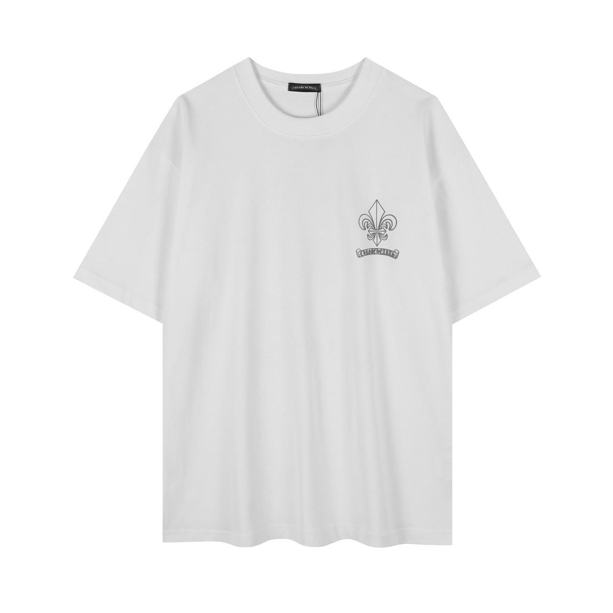Chrome Hearts Fleur-De-Lis Crest Graphic T-Shirt