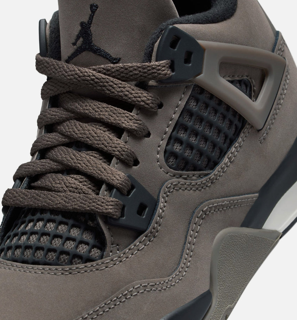 Air Jordan 4 Retro Cave Stone and Black Preschool – Cave Stone/Black/Moon Particle
