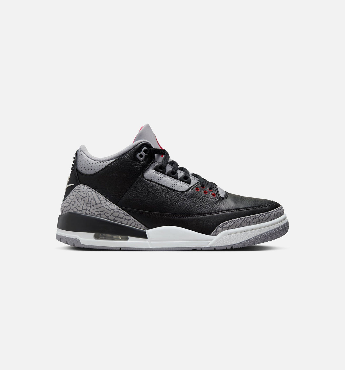 Air Jordan 3 Retro "Black Cement" Men's Shoe – Black/Fire Red/Cement Grey/Summit White