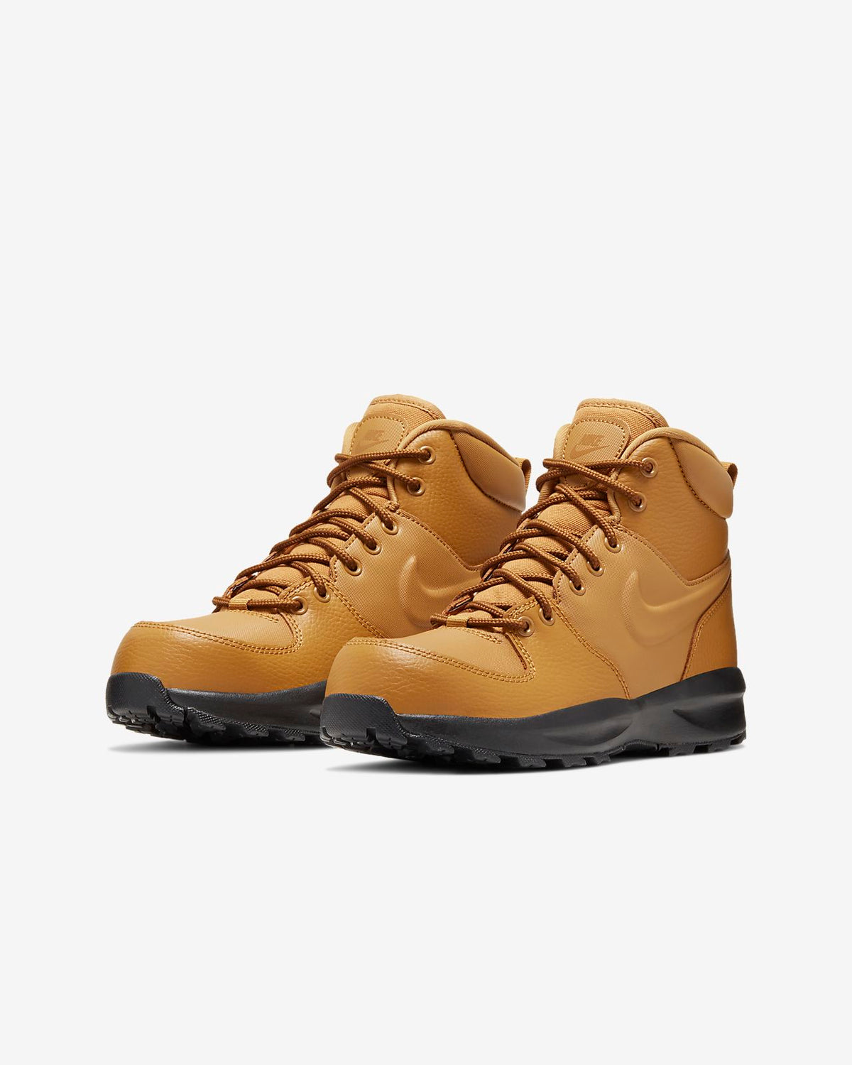 Big Kid's Nike Manoa LTR Wheat/Black (BQ5372 700)