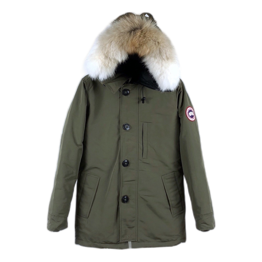 Canada Goose Chateau Parka with Coyote Fur Trim — Military Green