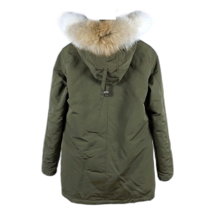 Canada Goose Chateau Parka with Coyote Fur Trim — Military Green