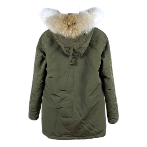 Canada Goose Chateau Parka with Coyote Fur Trim — Military Green