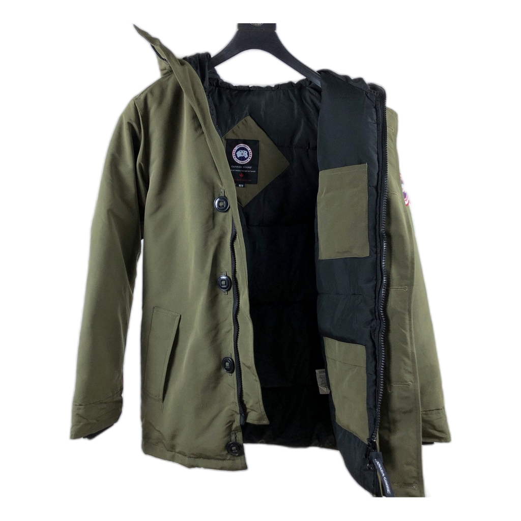 Canada Goose Chateau Parka with Coyote Fur Trim — Military Green